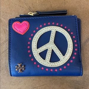 Tory Burch Peace & Love Mini Wallet